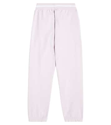 Pantalones deportivos de algodón floral | Monnalisa