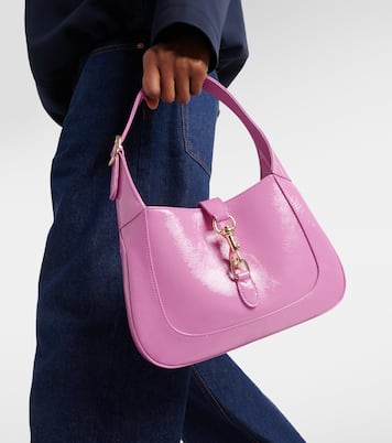 Sac Gucci Jackie Small en cuir verni | Gucci