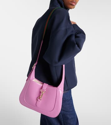 Sac Gucci Jackie Small en cuir verni | Gucci