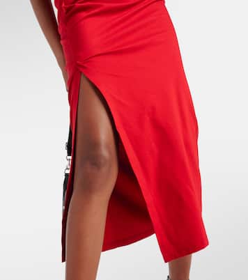 Abito midi Maude in jersey di cotone | Isabel Marant