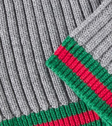 Web wool beanie | Gucci Kids