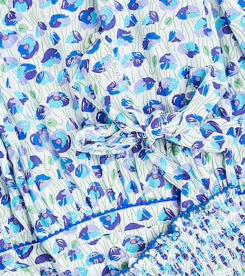 Bedrucktes Kleid Trini | Poupette St Barth Kids