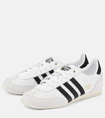 Japan suede-trimmed leather sneakers | Adidas
