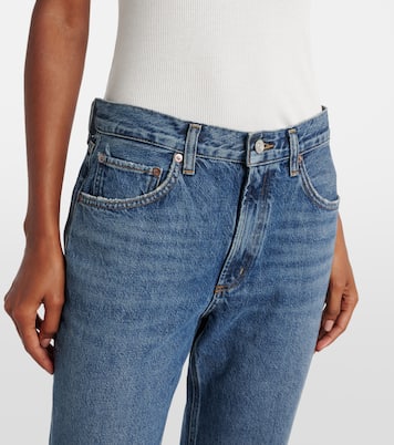 Valen mid-rise straight jeans | Agolde