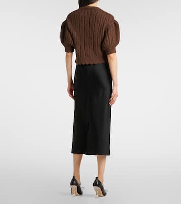 Cárdigan de mezcla de lana adornado | Simone Rocha
