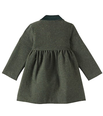 Alicia checked coat | La Coqueta