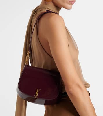 Sac Voltaire en cuir verni | Saint Laurent