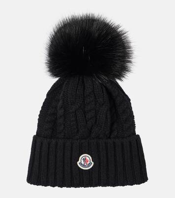 Gorro de lana y cachemir con logo | Moncler
