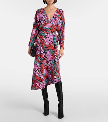 Eloise leopard-print midi dress | Diane von Furstenberg