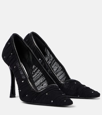 Lotta 100 embellished mesh pumps | Jimmy Choo
