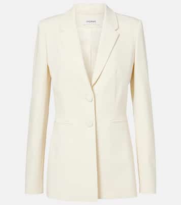 Bennet wool-blend crêpe blazer | Fforme