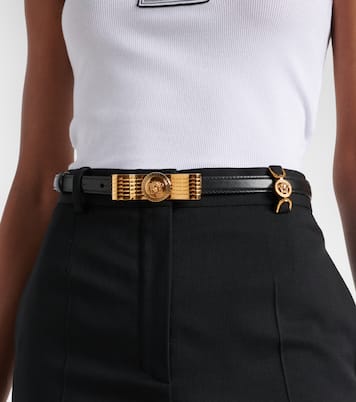 Ceinture Gianni Ribbon en cuir | Versace