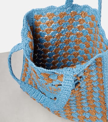 Sac en crochet à logo | Prada