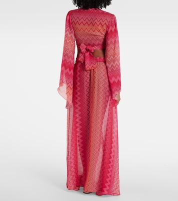 Falda larga de seda | Missoni