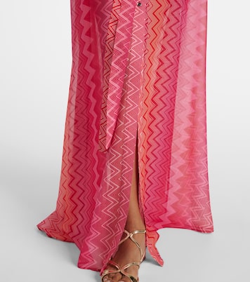 Falda larga de seda | Missoni