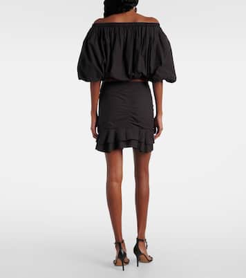 Minigonna Breena in cotone con volant | Marant Etoile