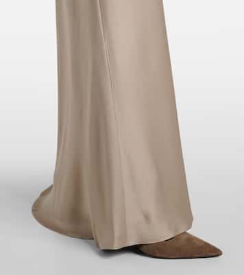 Maxirock aus Satin | Brunello Cucinelli