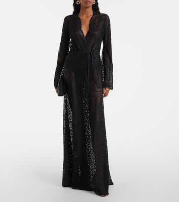 Vestido largo Ophelia de encaje | Alexandra Miro