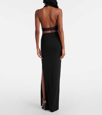 Robe longue en soie | Magda Butrym