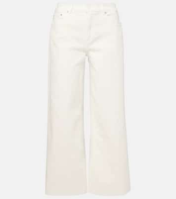 Jeans a gamba larga e vita alta Saige | AG Jeans