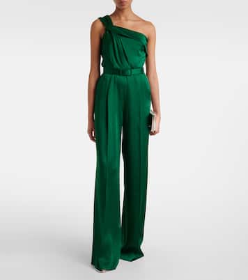 Combinaison Gioire asymétrique en satin | Max Mara
