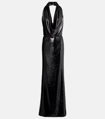 Abito lungo in velluto | Stella McCartney