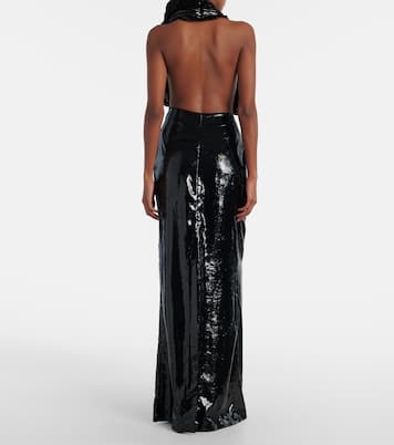 Abito lungo in velluto | Stella McCartney