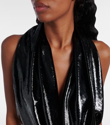Abito lungo in velluto | Stella McCartney