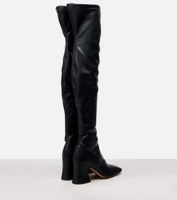 Cuissardes Janis 80 en cuir synthétique | Chloé