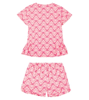 Famo cotton jersey T-shirt and shorts set | Konges Sløjd