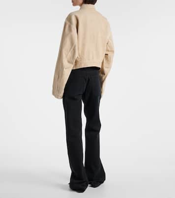 Cropped cotton jacket | Balenciaga