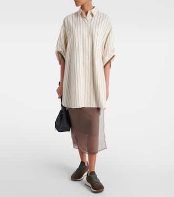 Monili suede sneakers | Brunello Cucinelli