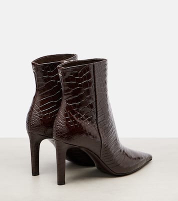 Frankie 85 leather ankle boots | Jimmy Choo