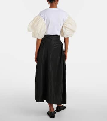 Taffeta midi skirt | Simone Rocha