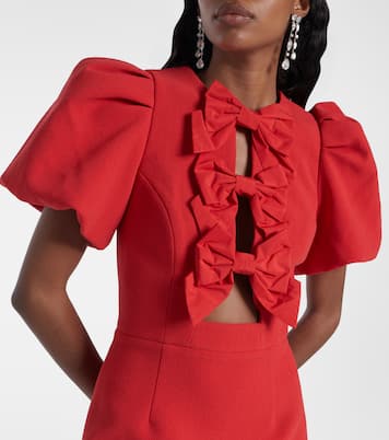 Vestido corto Kaylee con lazo | Rebecca Vallance