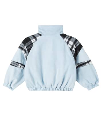 Checked denim jacket | Stella McCartney Kids