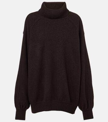 North Woods oversized wool-blend sweater | Loro Piana