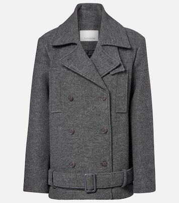 Scothern virgin wool peacoat | The Frankie Shop