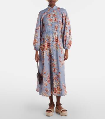 Sandalen aus Canvas mit Leder | Gianvito Rossi