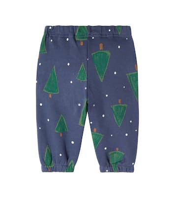 Baby Cass printed cotton sweatpants | Wheat