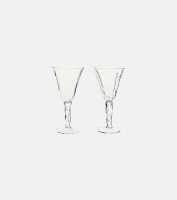 Set of 2 crystal wine glasses | Alexander Kirkeby