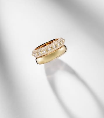 Orbit 18kt gold ring with diamonds | Shay Jewelry