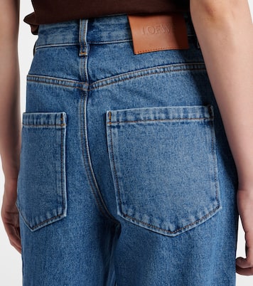 Anagram mid-rise wide-leg jeans | Loewe