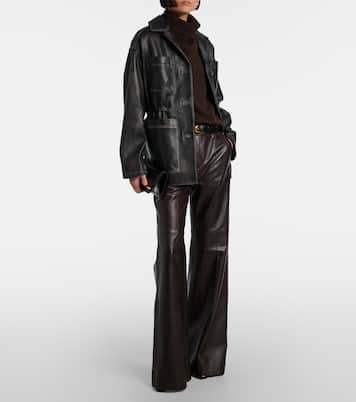 Sleek Statement leather jacket | Dorothee Schumacher