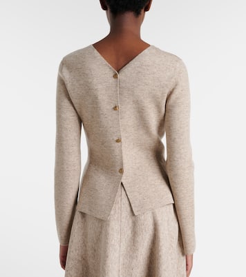 Willow cashmere, wool, and linen cardigan | Loro Piana