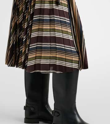 Striped midi skirt | Sacai