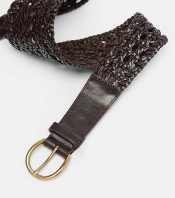 Roxelle woven leather belt | Rixo