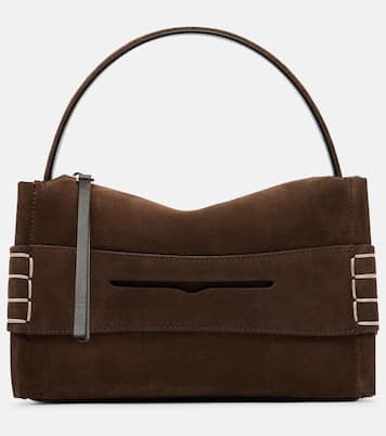 Henkeltasche Loafer Small aus Veloursleder | JW Anderson