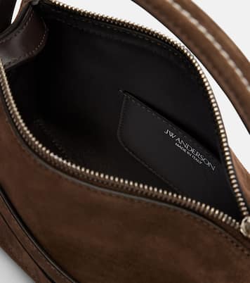 Henkeltasche Loafer Small aus Veloursleder | JW Anderson