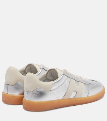 Baskets Cool en cuir métallisé | Hogan
